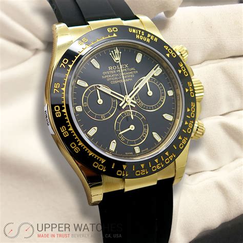 yellow gold daytona rolex|Rolex gold daytona watches for sale.